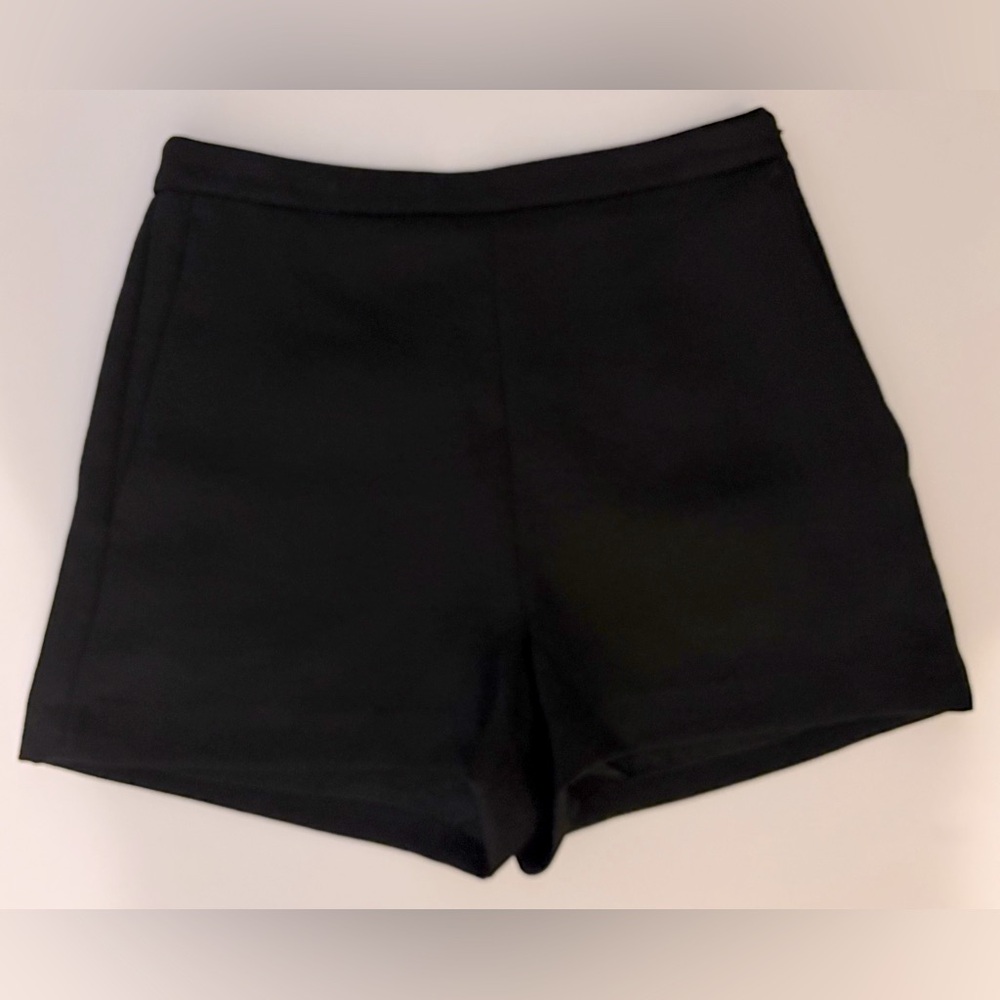 Aritzia High Waist Black Shorts